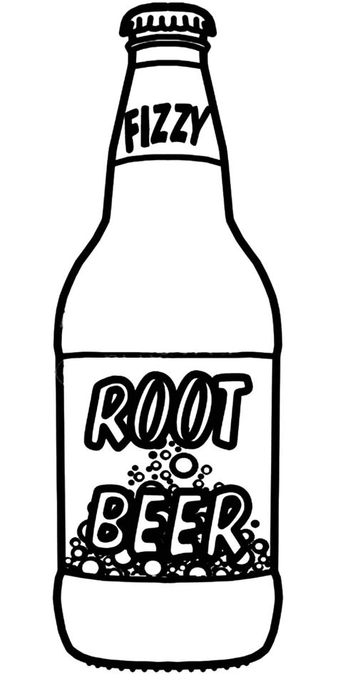 Root Beer Bottle Coloring Pages : Best Place to Color Root Beer Floats ...