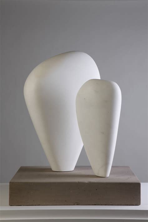 Two Forms Sculptures Barbara Hepworth