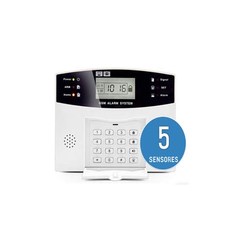 Kit Alarma Gsm Inalambrica Casa Negocio Sensores Aviso Cel