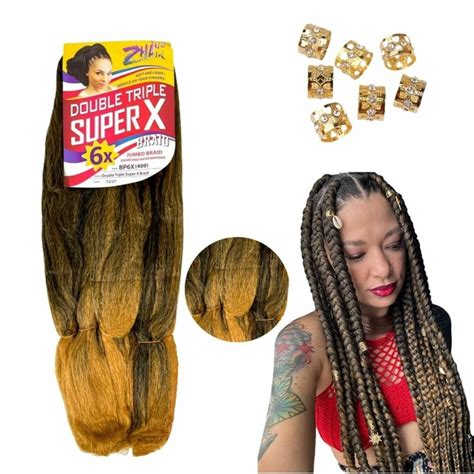 Jumbo Super x Jumbão pacotão 400gramas Tranças Box Braid