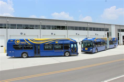 New Electric Buses Begin Arriving on U-M Campus - Logistics ...