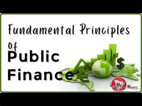 20 Fundamental Principles Of Public Finance Explained 5 Components Of