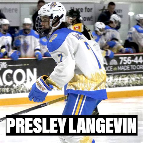 Presley Langevin Visionary Sports Development