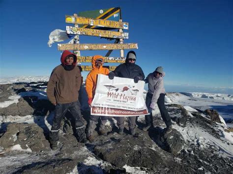 Climbing Mount Kilimanjaro Via Machame Route For 7 Days In Tanzania