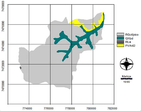 Mapa De Solos Da Microbacia Hidrogr Fica Do C Rrego Do Peti O