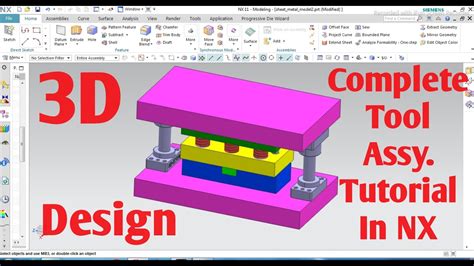 How To Design Press Tool Press Tool Kaise Design Kare 3d Design