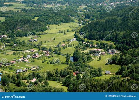 Village Aerial View Royalty Free Stock Photo - Image: 15934305