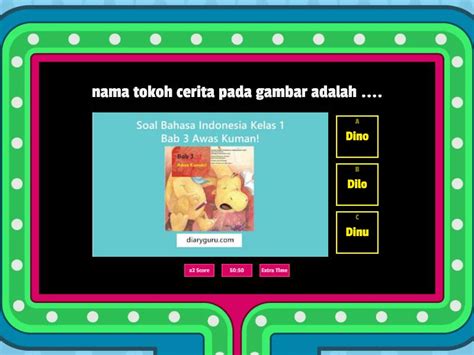 Latihan Sumatif Bahasa Indonesia Bab Gameshow Quiz