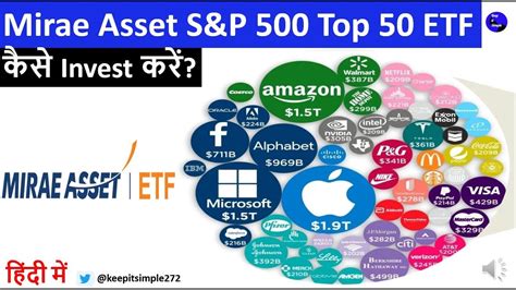 Mirae Asset S P 500 Top 50 ETF An Analysis Of It S Components