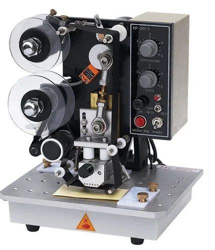 Mild Steel Color Ribbon Hot Printing Machine At Unit In