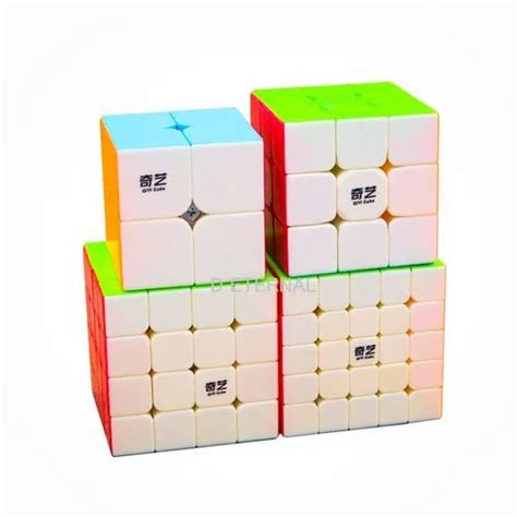 D Eternal Qiyi Combo Cube Set Of X X X X High Speed Stickerless