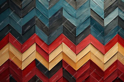 Premium Ai Image Chevron Texture