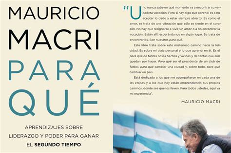 Anticipo Del Nuevo Libro De Macri Duras Críticas Al Kirchnerismo Y Los