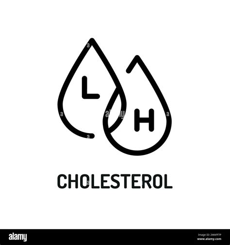 Cholesterol Line Black Icon Nutrition Facts Daily Ingredients And Micronutrients In Tablets