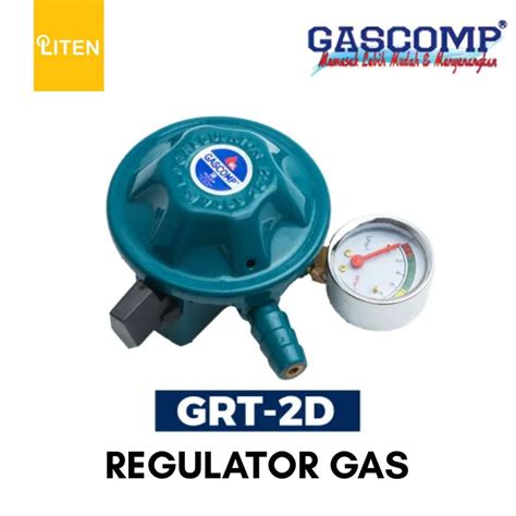 jual gascomp regulator gas meter grt  sni regulator tabung gas grt
