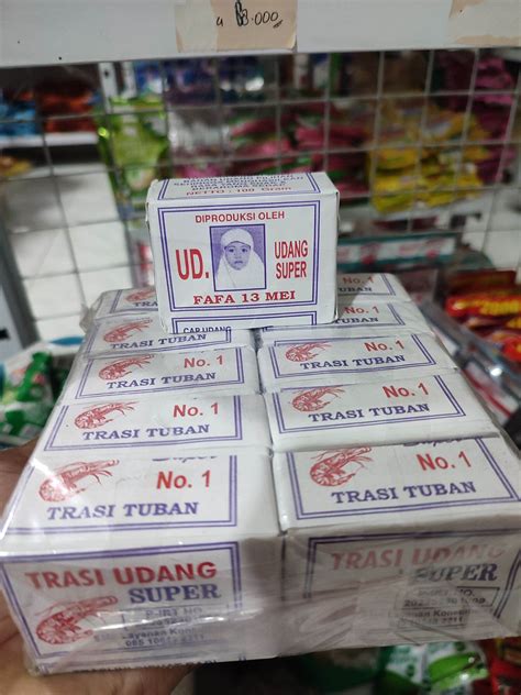 Terasi Udang Khas Tuban Terasi Udang Super G Lazada Indonesia