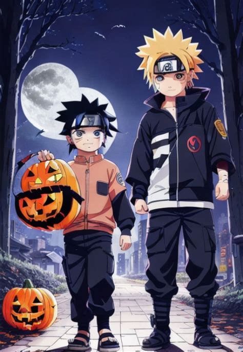 Naruto Halloween 380 by aiArtiss on DeviantArt