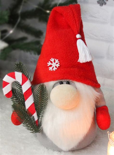 Christmas Gnome Pdf Sewing Pattern Scandinavian Gnome Step By Step