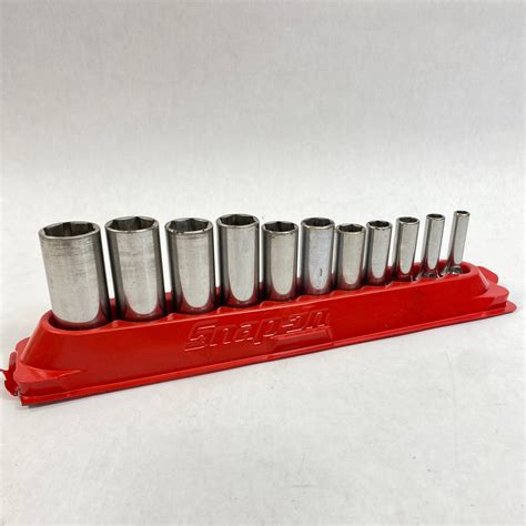 Snap On Pc Drive Point Sae Flank Drive Deep Socket Set