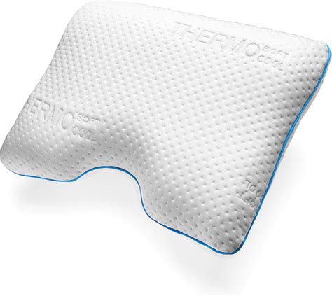 Sofi Side Sleeping Orthopedic Memory Foam Pillow Cooling Vents PCM