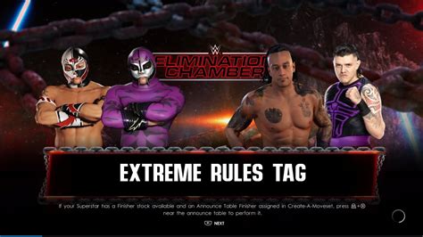 WWE2K22 REY MYSTERIO JR AND REY MYSTERIO JR 96 VS JUDGEMENT DAY