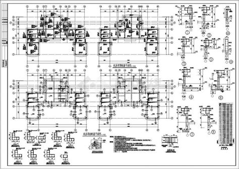 江苏某地27层住宅楼结构设计施工图纸土木在线