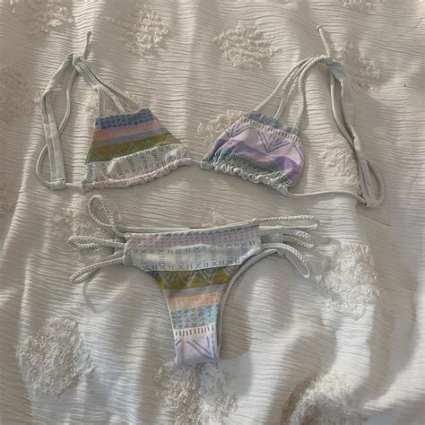 Xsmall San Lorenzo Bikini Reversible Depop