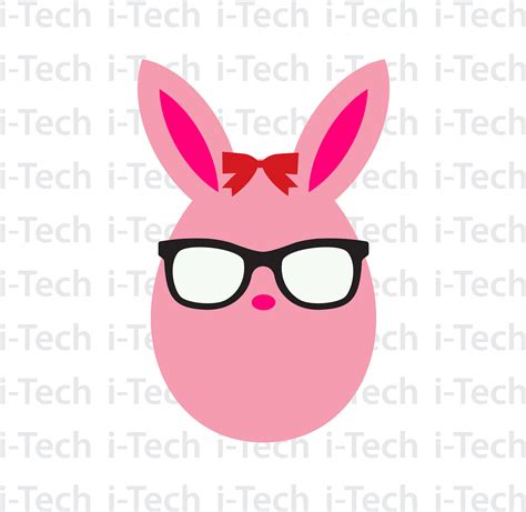 Happy Hipster SVG Hipster Bunny SVG Happy Easter SVGEaster Etsy