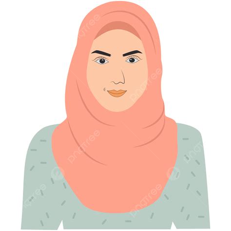 Muslim Woman Clipart Hd PNG Muslim Woman Wearing Simple Hijab Muslim