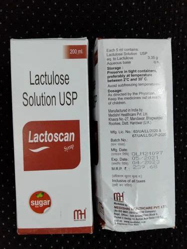 Lactulose Solution U S P 200 Ml At Best Price In Jaipur ID