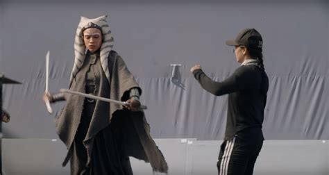 New Ahsoka Behind The Scenes Footage Revealed Natasha Liu Bordizzo