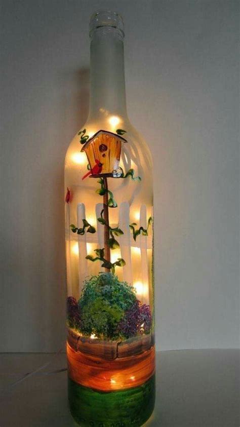 Simple Bottle Decoration Wine Bottle Crafts To Sell Reusing Wine