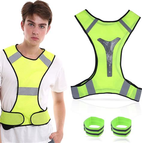 Gilet De Cyclisme Haute Visibilit Gilet De S Curit R Fl Chissant