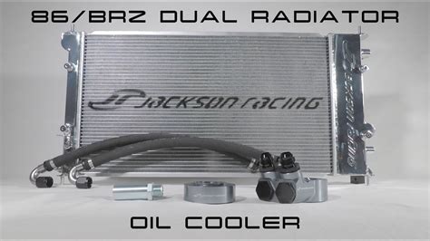 Jackson Racing Brz Dual Radiator Oil Cooler Youtube