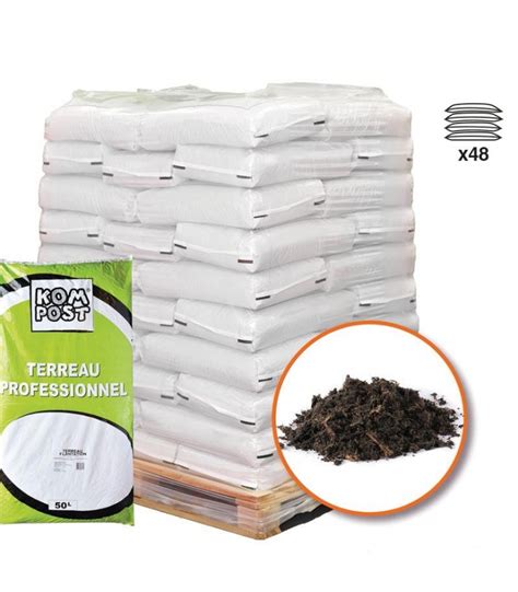 Terreau Plantation Enrichi En Tourbe Sacs Litres