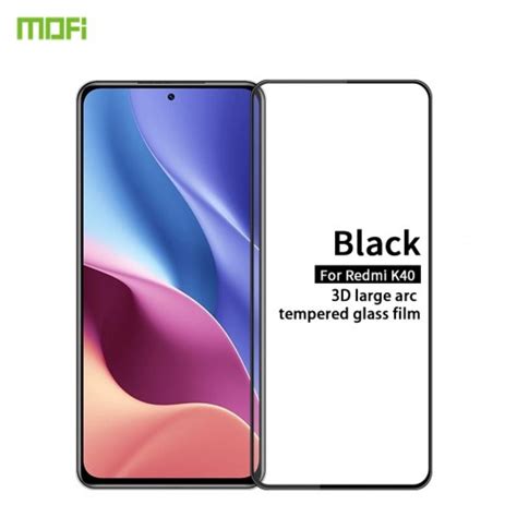 For Xiaomi Redmi K40 K40 Pro MOFI 9H 3D Explosion Proof Curved Screen