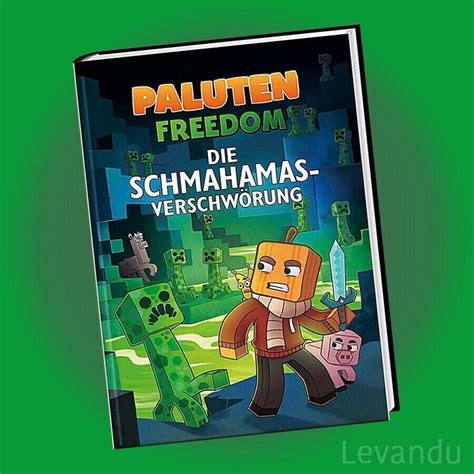 PALUTEN BUCH SET Romane Welt Von Minecraft Freedom Band 1 2 3 4