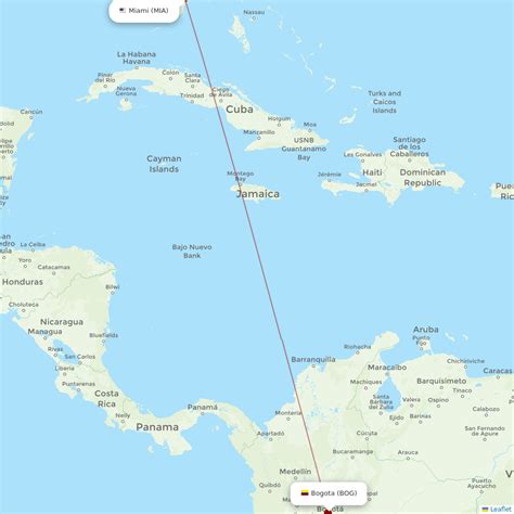 Airlines With Flights From Bogota To Miami Bog To Mia Airline