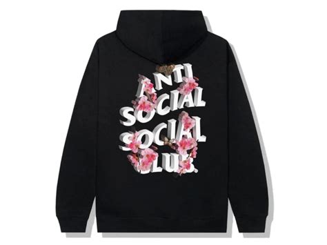 Sasom เสื้อผ้า Anti Social Social Club Kkoch 4k Hoodie Black เช็คราคา