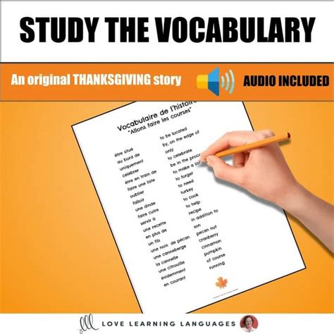 French Thanksgiving Reading And Listening Comprehension Story 2