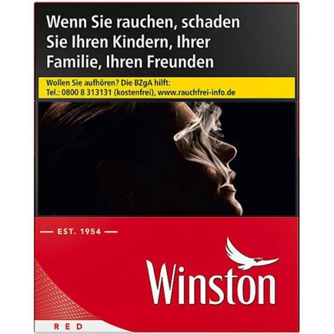 Winston Zigaretten Online Kaufen In Red Blue Und Black