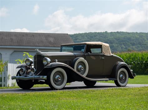 1932 Packard Light Eight 2 4 Passenger Coupe Roadster Hershey 2021