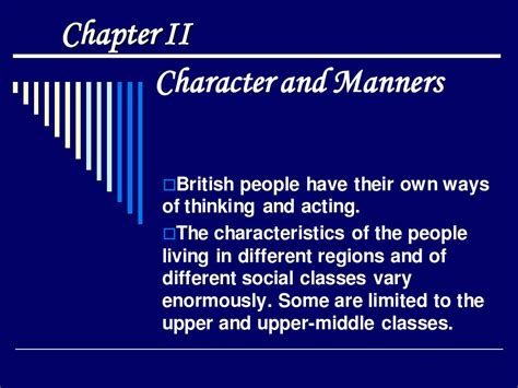 英美概况课件第四章chapter Ii Character And Mannersword文档在线阅读与下载无忧文档