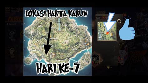 Letak Lokasi Harta Karun Elite Pass Season Hari Ke Free Fire