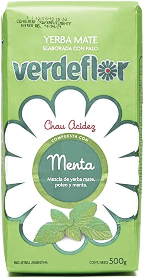 Yerba Mate Verdeflor Menta G Amazon It Alimentari E Cura Della Casa