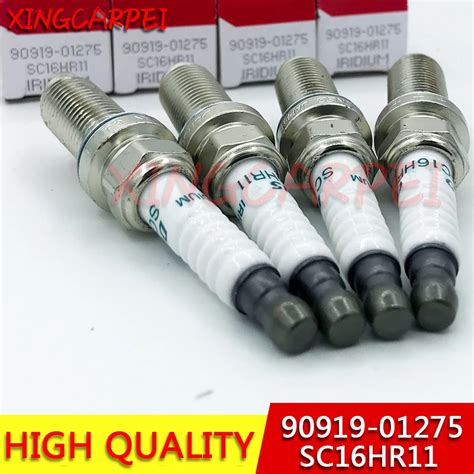 Pcs Lot Sc Hr Iridium Spark Plug For Toyota Corolla