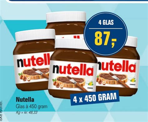 Nutella Tilbud Hos Otto Duborg