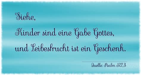 Gro E Bildgrafik F R Taufspruch Nr Von Psalm