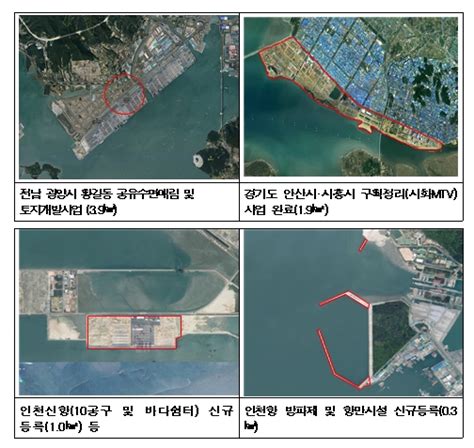 국토 면적 1년새 여의도 4배 만큼 늘어홍천뉴스투데이