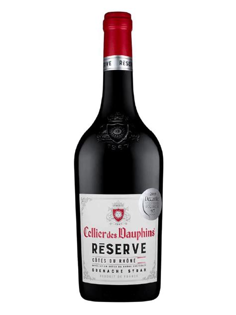 Cellier Des Dauphins Cotes Du Rhone Reserve Grenache Syrah 46 OFF